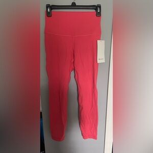NWT Lululemon Align high rise pant 25”
